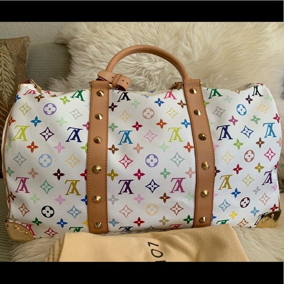 ๐งณLV Multicolored Keepall 45๐งณ - Picture 7 of 8